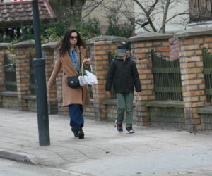 Marta Kaczyńska ze święconką