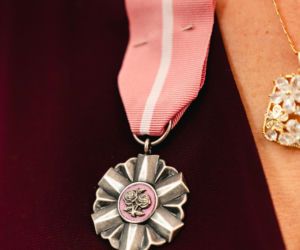 Złoty Gody par małżeńskich w Siedlcach - wręczenie pamiątkowych medali