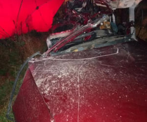 Koszmarny wypadek na DK 5 we Włókach! Kierowca osobówki zginął na miejscu! [ZDJĘCIA]