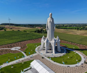 Poświęcenie pomnika Matki Boskiej w Konotopiu
