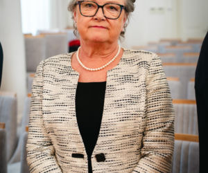 Złoty Gody par małżeńskich w Siedlcach - wręczenie pamiątkowych medali