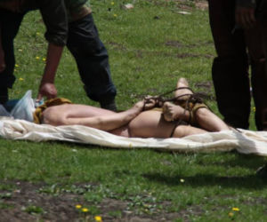 Niebiański pogrzeb w Tybecie