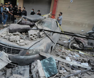 Leon XIV modlił się w miejscu wybuchu w porcie w Bejrucie z 2020 roku