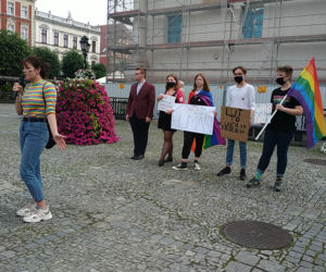 pikieta LGBT Leszno
