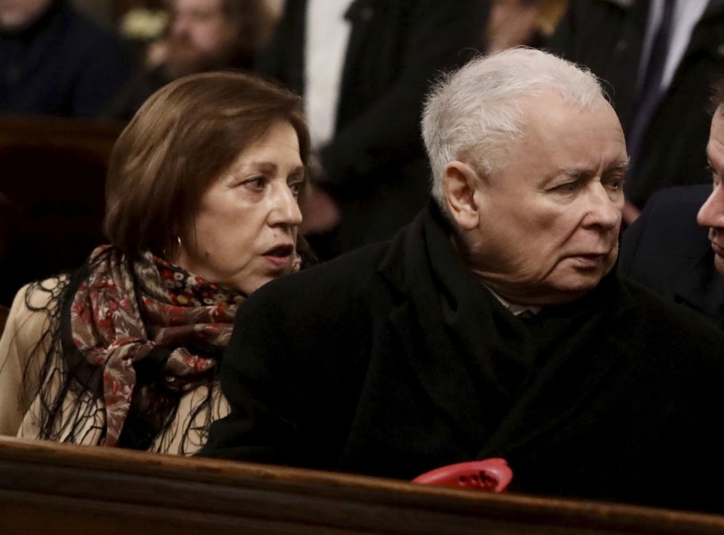 Barbara Skrzypek, Jarosław Kaczyński. 2023r.