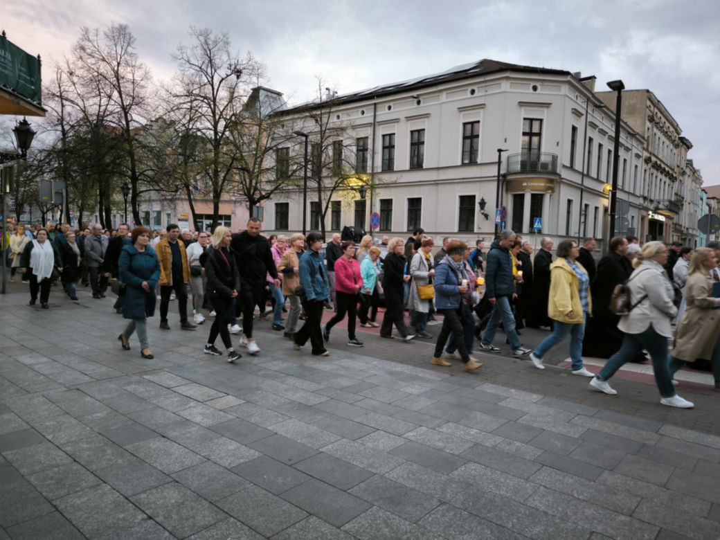 Droga Krzyżowa przeszła ulicami Leszna