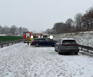 Paraliż na autostradzie A4. Karambol pod Wrocławiem