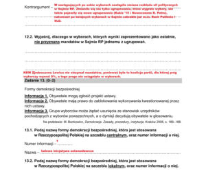 Matura 2022: WOS rozszerzony. Arkusze CKE, zadania, pytania. Poziom rozszerzony	