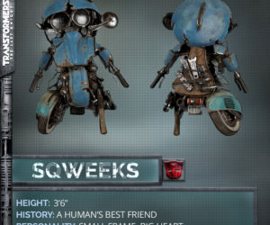 Transformers: The Last Knight, Autobot Sqweeks