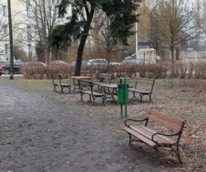 Skwer Jolanty Brzeskiej na Mokotowie