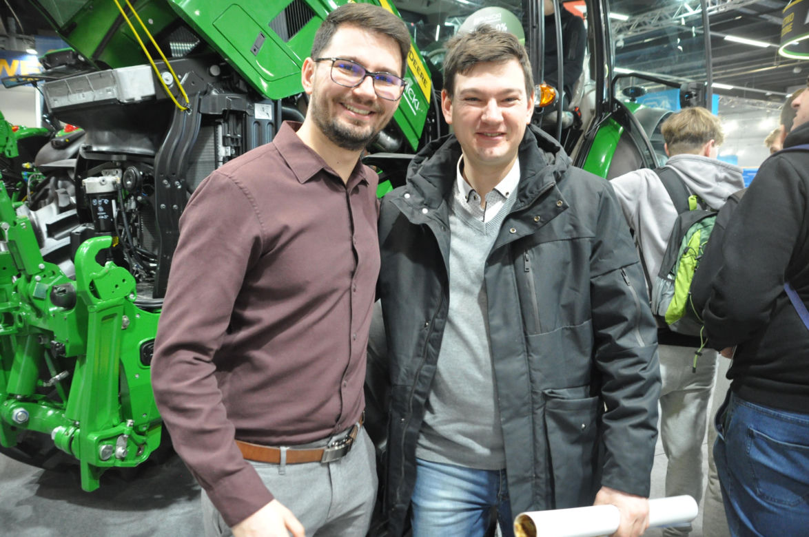 Tomasz Klimkowski z programu "Rolnik szuka żony" na targach Agrotech 2024