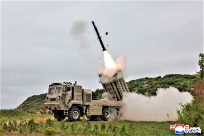 "HIMARS" z Korei Północnej