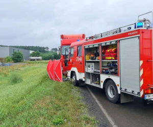 Skwierzyna. Makabryczny wypadek! Rowerzysta zginął pod kołami tira [ZDJĘCIA]
