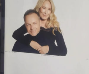 Barwy szczęścia. Karolina (Marta Dąbrowska), Bruno (Lesław Żurek)