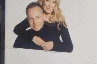 Barwy szczęścia. Karolina (Marta Dąbrowska), Bruno (Lesław Żurek)