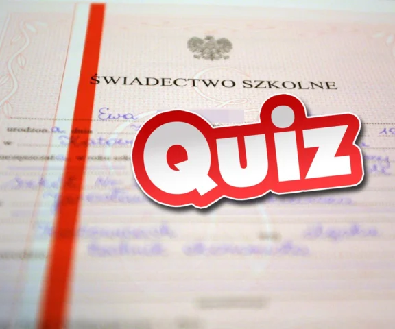 QUIZ. Wiedza ogólna. Czerwony pasek przyznamy od 8/10