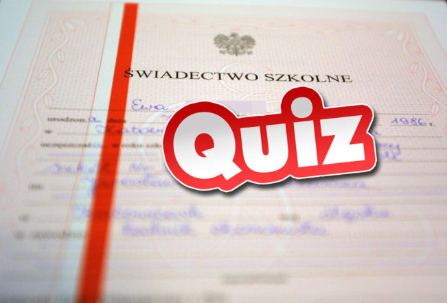 QUIZ. Poniedziałkowy test z wiedzy ogólnej. Czerwony pasek przyznamy dopiero od 8/10