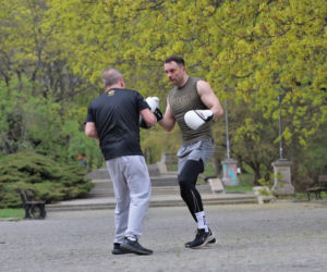 Łukasz Mejza uczył boksu pod chmurką Przemysława Czarneckiego