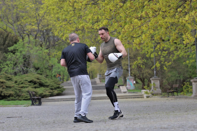 Łukasz Mejza uczył boksu pod chmurką Przemysława Czarneckiego