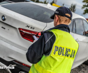 Luksusowe BMW X6 odzyskane przez policję