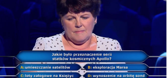 Statki kosmiczne Apollo - przeznaczenie. Odpowiedź na pytanie z Milionerów 