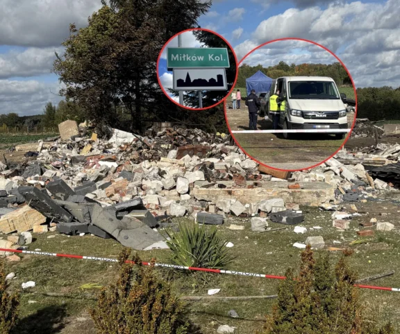 Potężny wybuch zrównał dom z ziemią. Sąsiedzi mówią o groźbach 75-latka