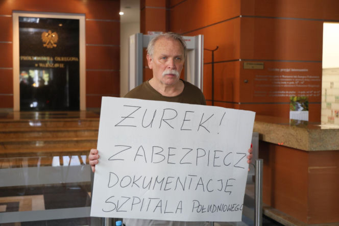 Dr Jędrzejewski po raz drugi w prokuraturze