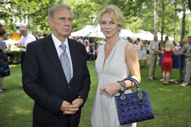 Jan Englert i Beata Ścibakówna