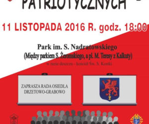 Pieśni patriotyczne w parku Nadratowskiego