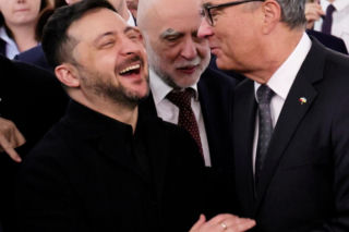 Wołodymyr Zełenski w polskim Sejmie