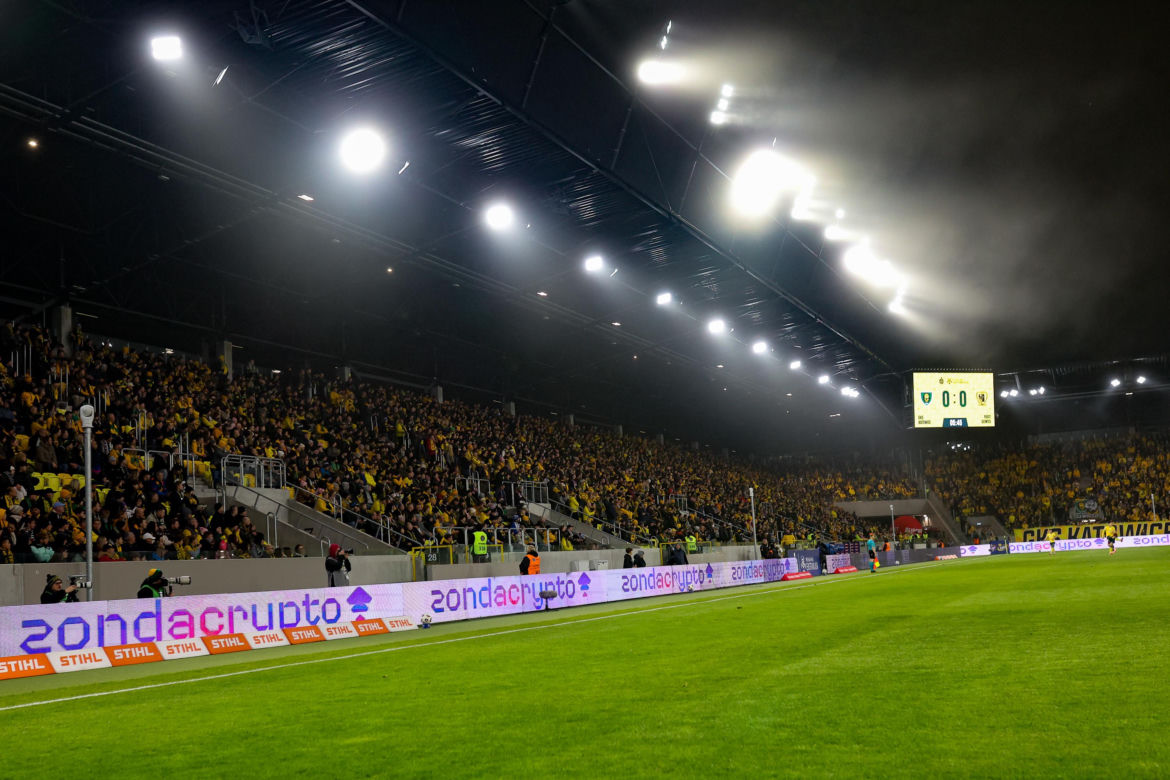 GKS Katowice - Piast Gliwice: Zdjęcia kibiców z meczu PKO BP Ekstraklasy