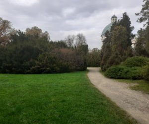 Jesienny spacer po parku zamkowym w Krasiczynie