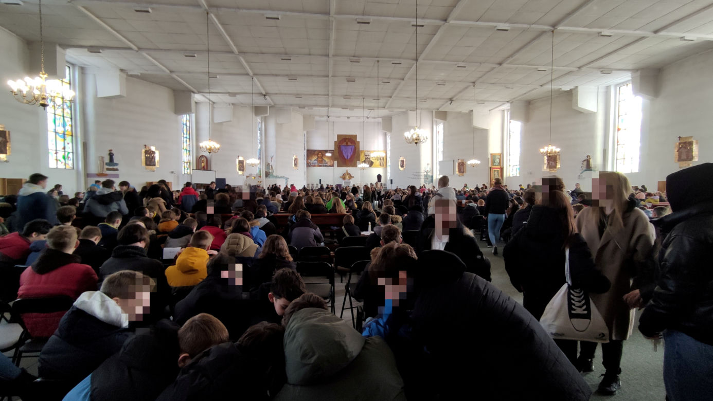 Skandaliczne sceny podczas rekolekcji w Toruniu