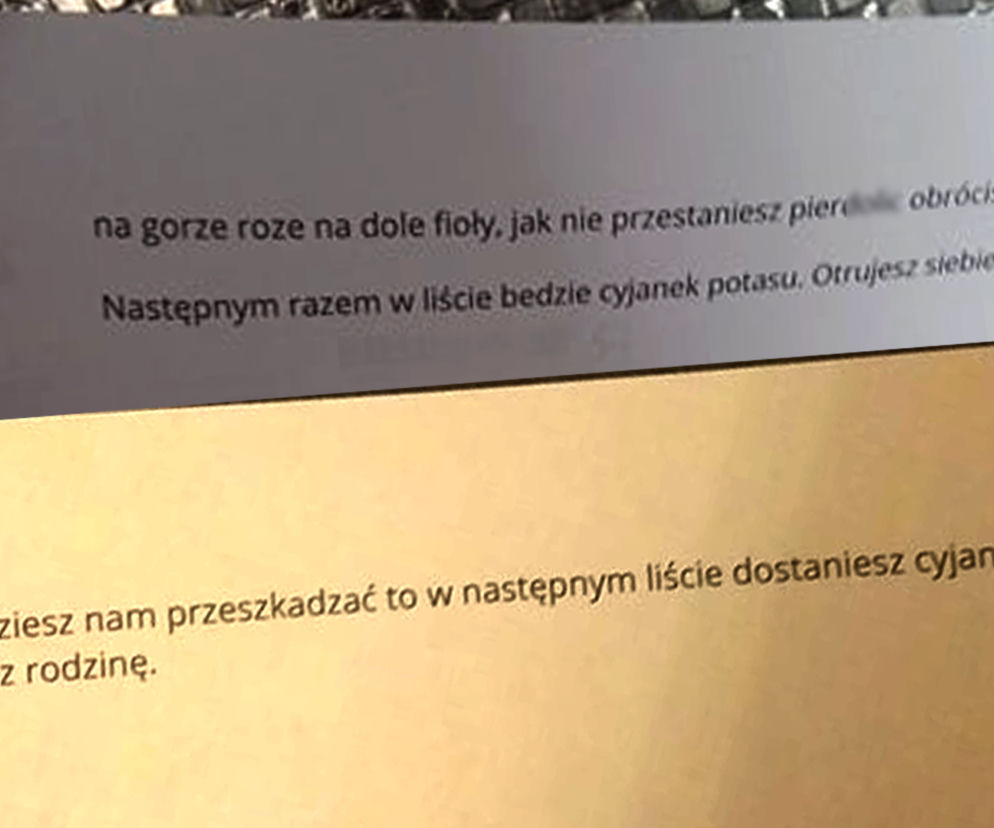 listy grozy