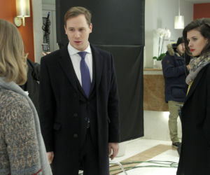 O mnie się nie martw 2 odcinek 5, Marcin Kaszuba (Stefan Pawłowski), Magda Godlewska (Anna Terpiłowska), Iga Małecka (Joanna Kulig)