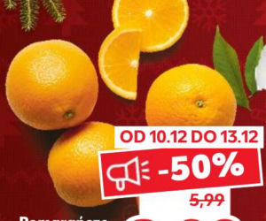 Pomarańcze,  luzem 2,99 zł/1 kg