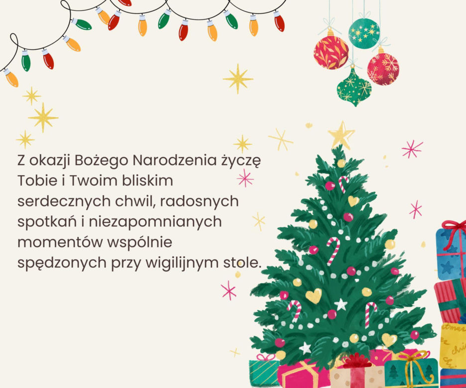 Wspaniałe kartki bożonarodzeniowe 2025 online - życzenia na święta.