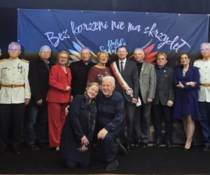 Szarfowanie marszałka PSD w Manville, NJ