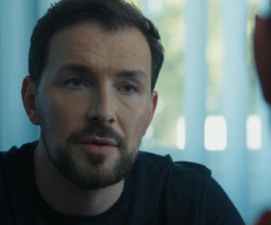 Barwy szczęścia odc. 3272. Marcin Kodur (Oskar Stoczyński), Bazylow (Andrzej Szeremeta)