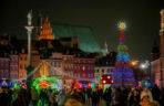 Świąteczna iluminacja 2025/2026 w Warszawie