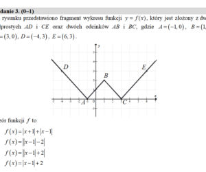 Matura 2020 rozszerzona matematyka. Przykładowe zadania egzaminacyjne