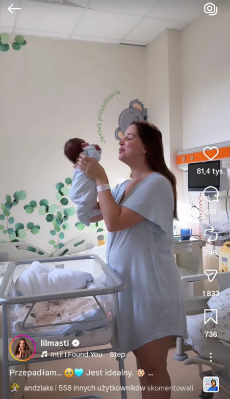 Lil Masti urodziła