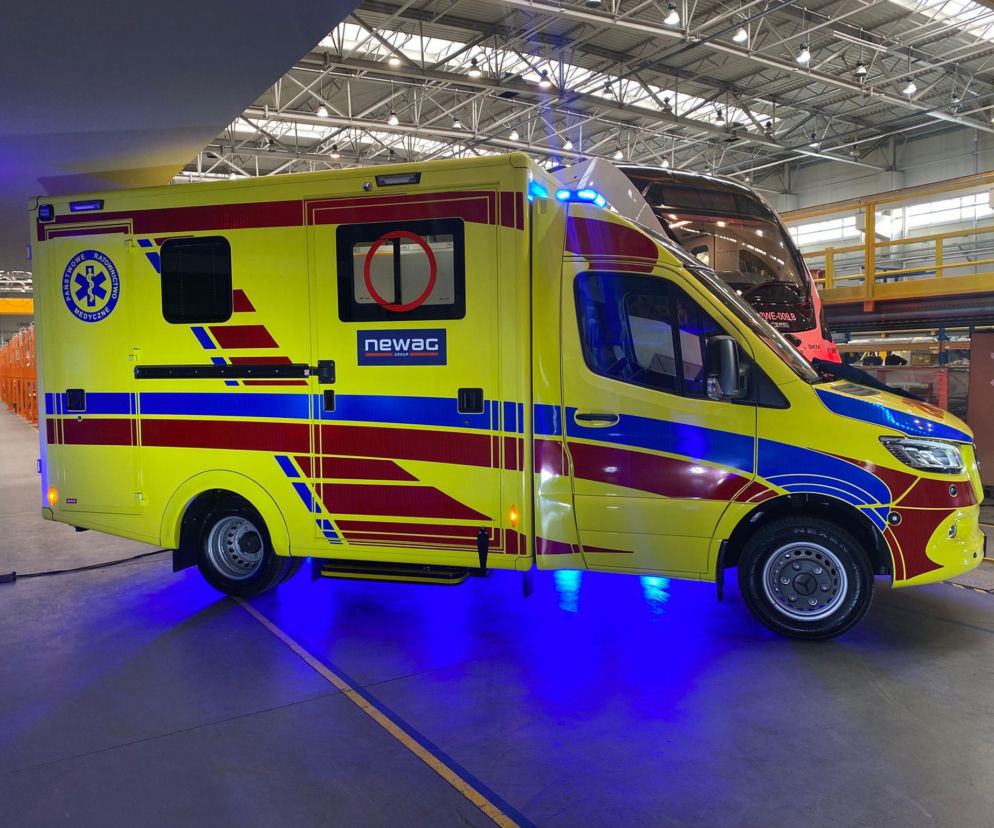 Jest supernowoczesna karetka dla małych pacjentów. To prezent od sądeckiej firmy 