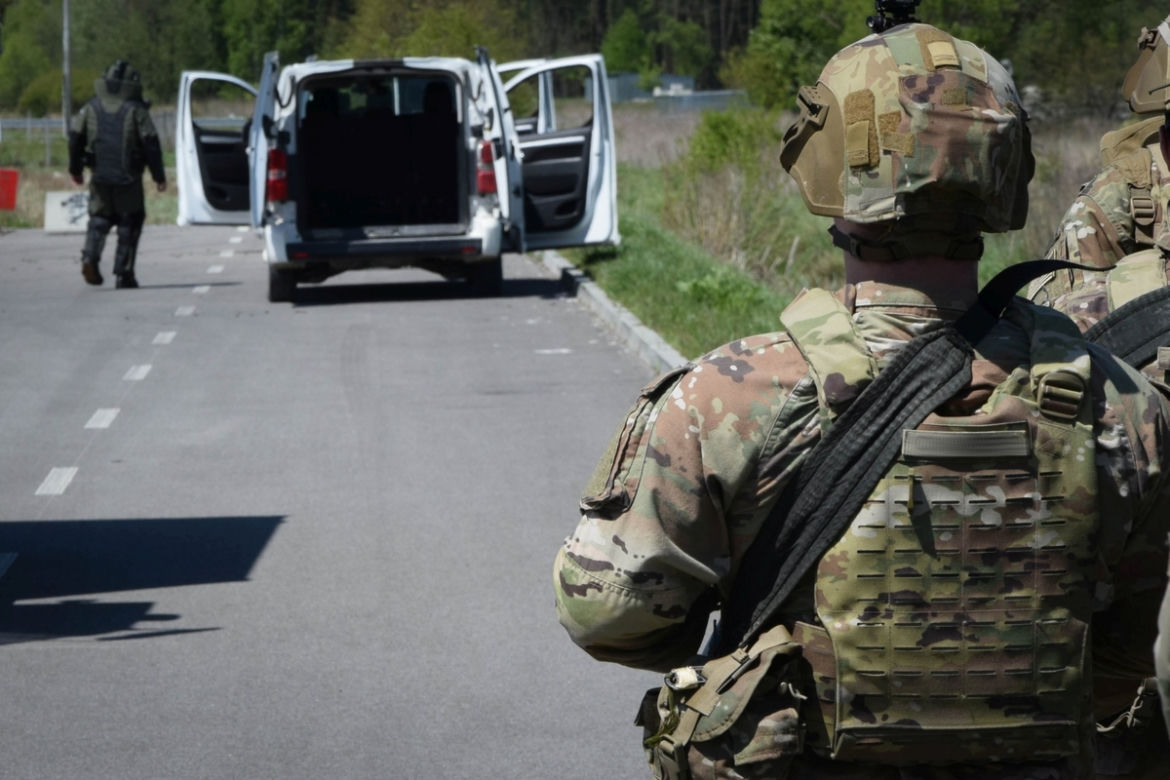 Policjanci z Rzeszowa na wspólnych ćwiczeniach z żołnierzami armii amerykańskiej