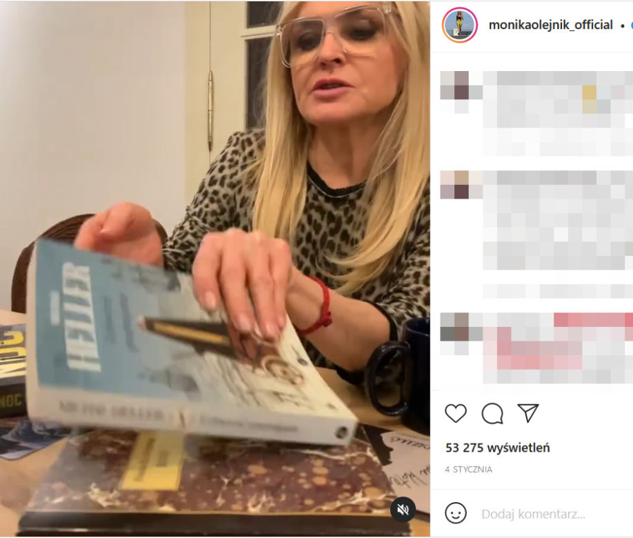 Tak mieszka Monika Olejnik