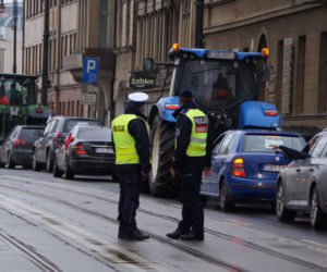 Strajk rolników w Bydgoszczy [ZDJĘIA]