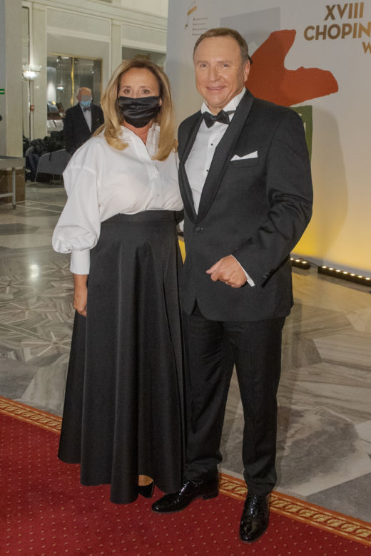 Konkurs Chopinowski: Agata Duda w złocie i stylowa żona Kurskiego