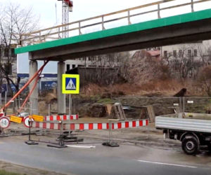 Trwa budowa kładki rowerowej w Krakowie