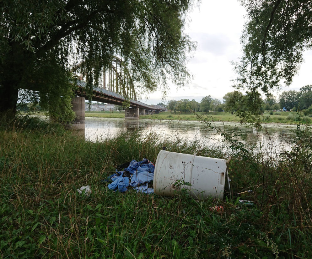 Nad Wartą można znaleźć nawet sprzęt agd