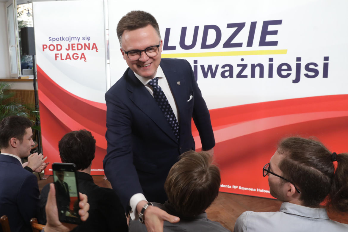 Spotkanie Szymona Hołowni
